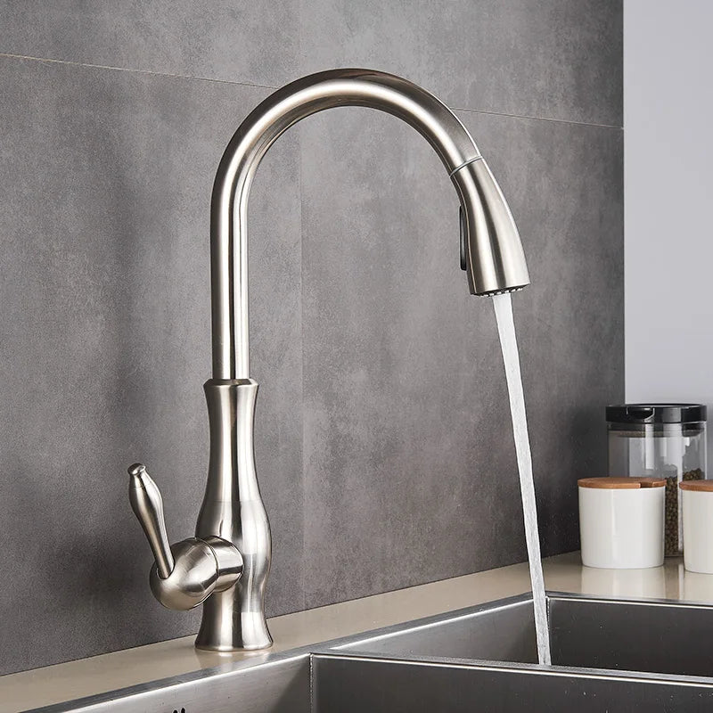 GlamFaucet – Torneiras de Cozinha Douradas