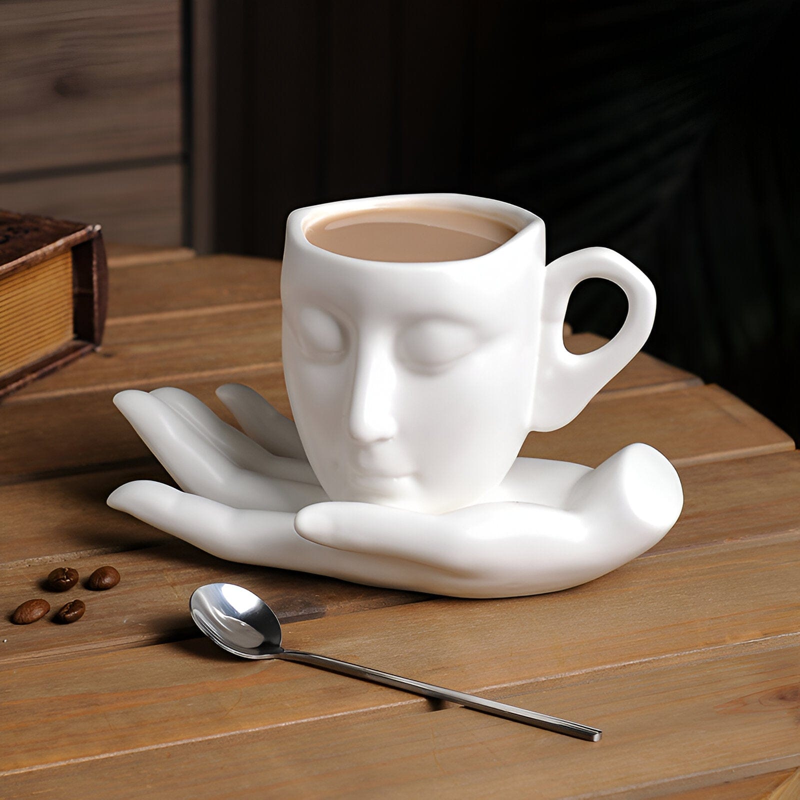 Abstract Art Coffee Set