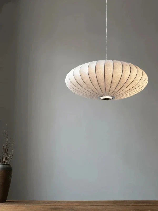 NovaLux - Silk chandelier with pendant