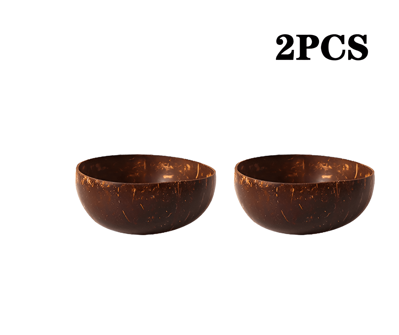 Natural Coconut Bowl Dinnerware Set