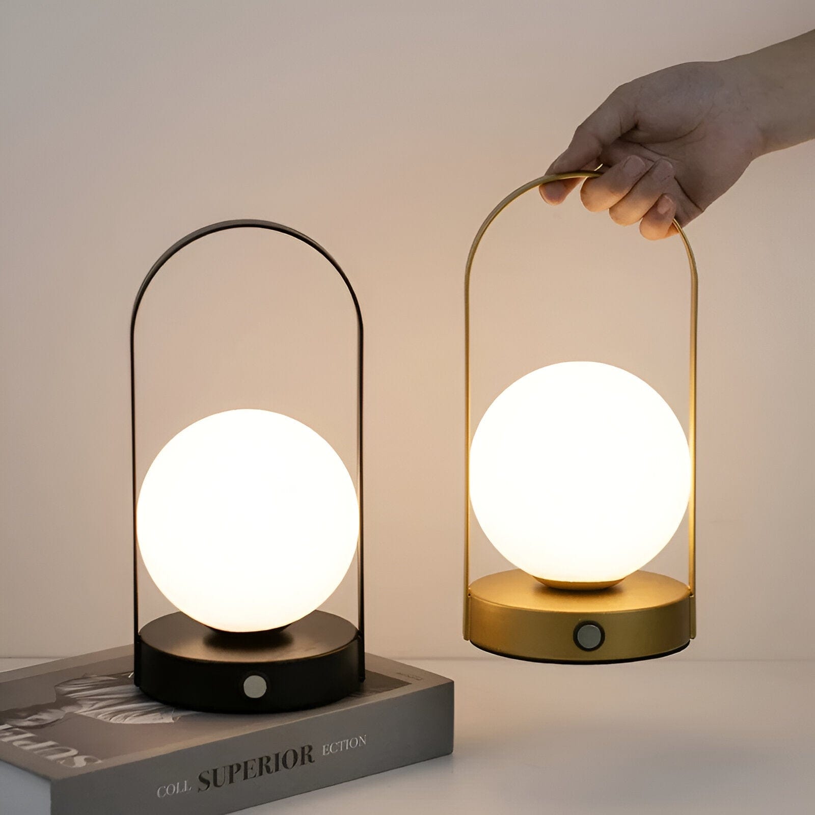 Hanging Dimmable Wireless Table Lamp