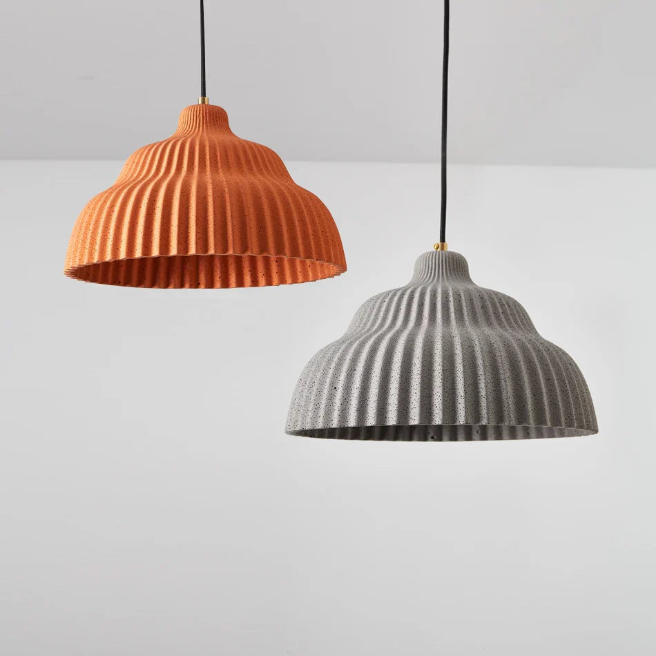 Lampa wisząca w stylu retro z betonu Bermondsey