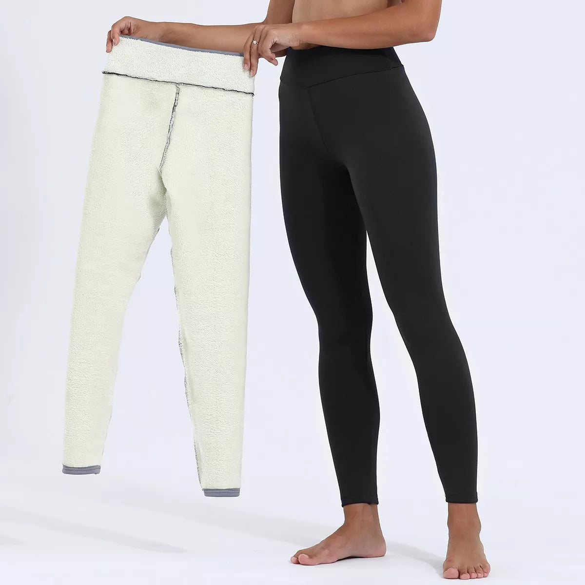 WarmWool Sportleggings - meleg téli leggings bolyhos béléssel