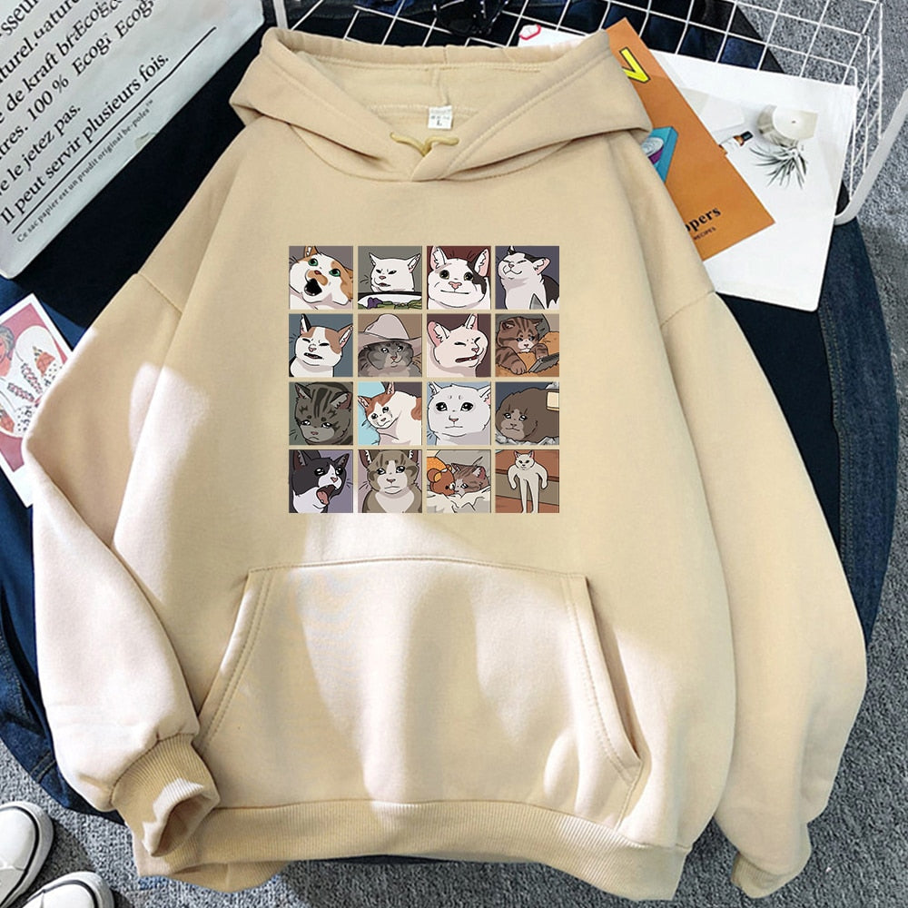 Meme Cats Hoodie