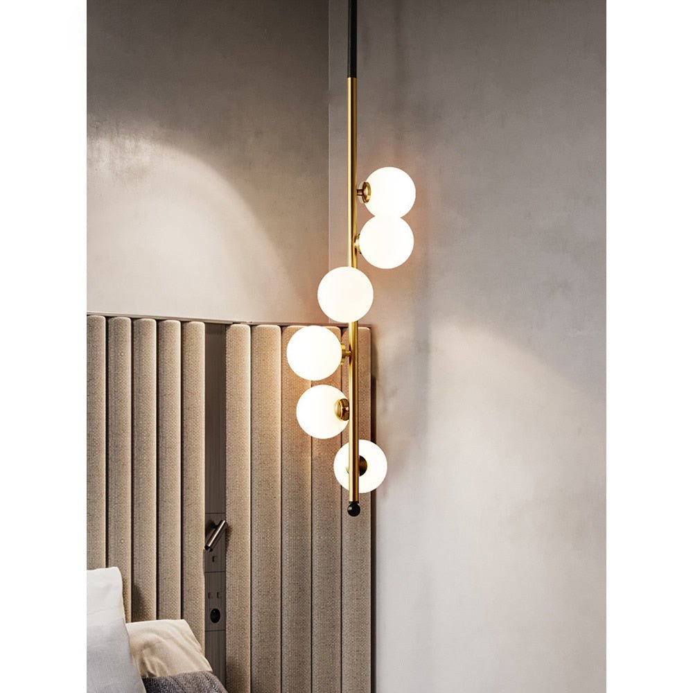 Moderne Spiral Droplight-lampe