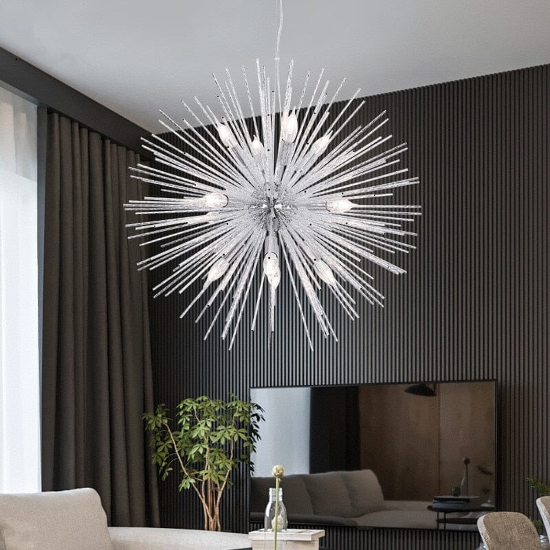 Postmodern firework chandelier