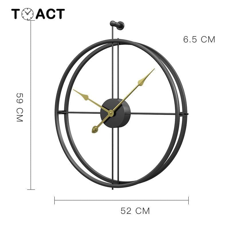 Reloj de Pared Grande de Lujo Nórdico