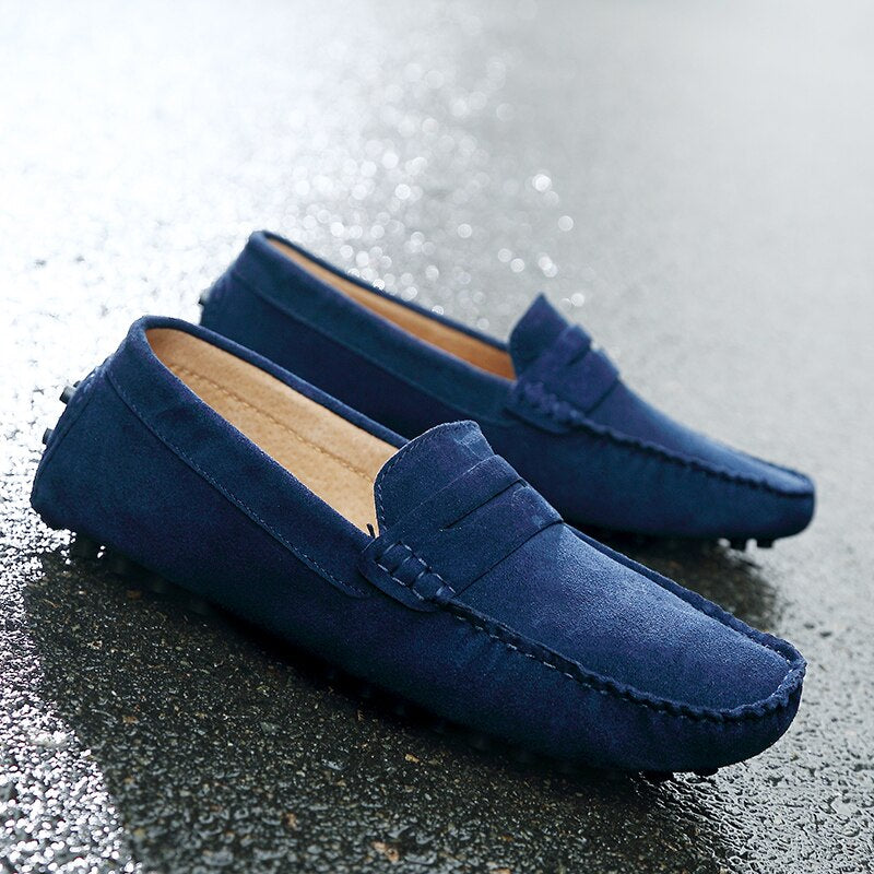 Vardi Marco Elegant suede loafers for the modern man