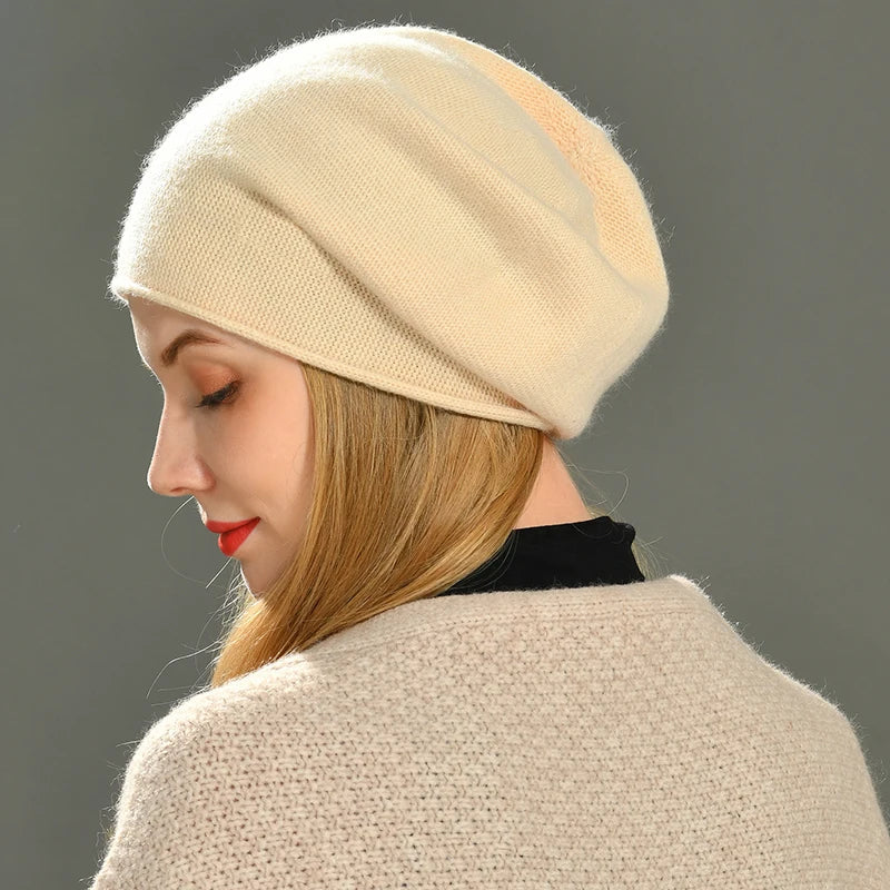 Elise - Gorro de Lã de Cashmere