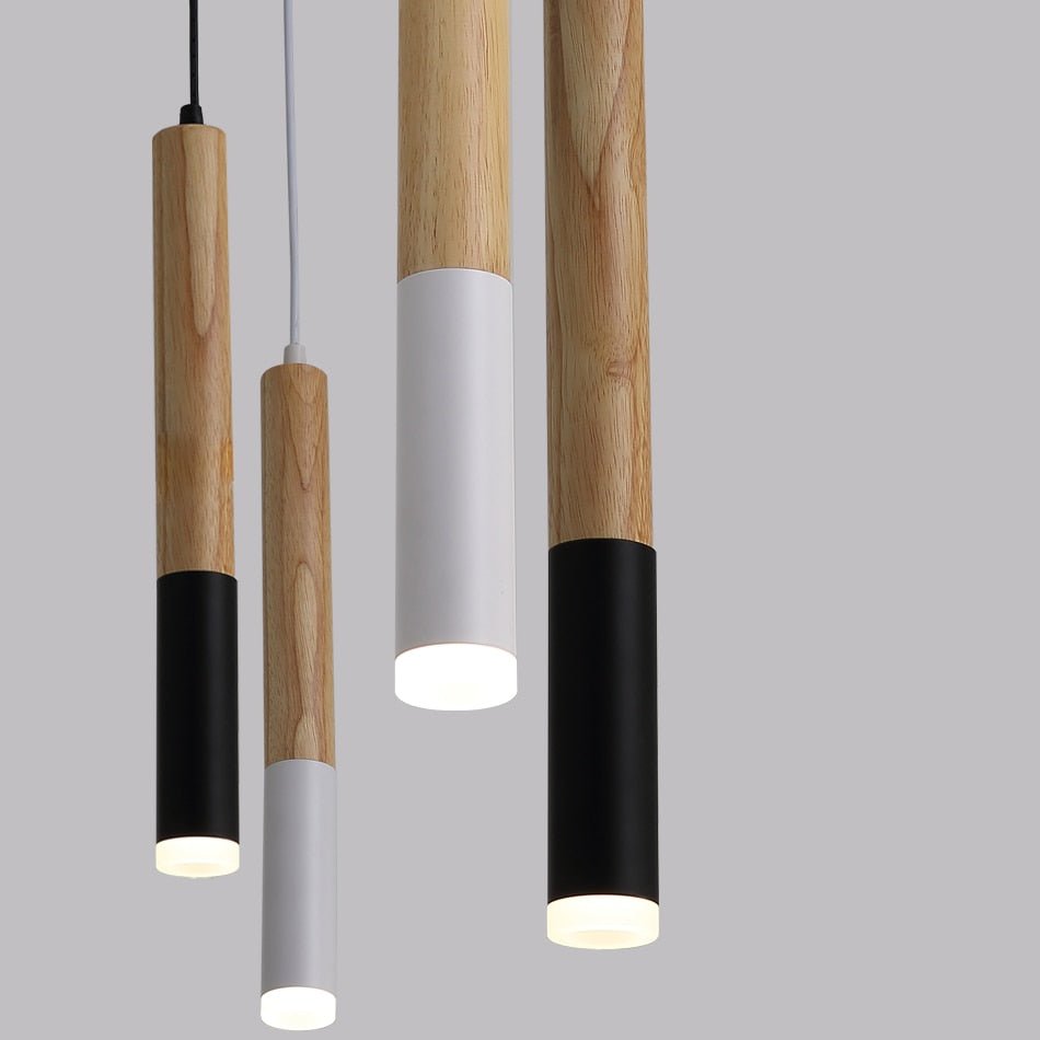 Houten LED Hanglampen lamp