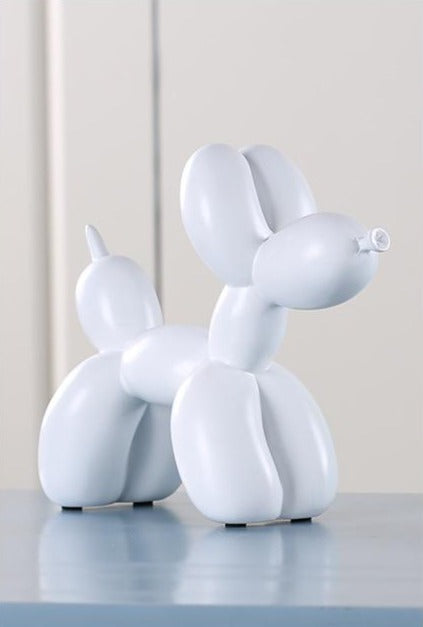 Sculpture de chien en ballon - Résine artisanale