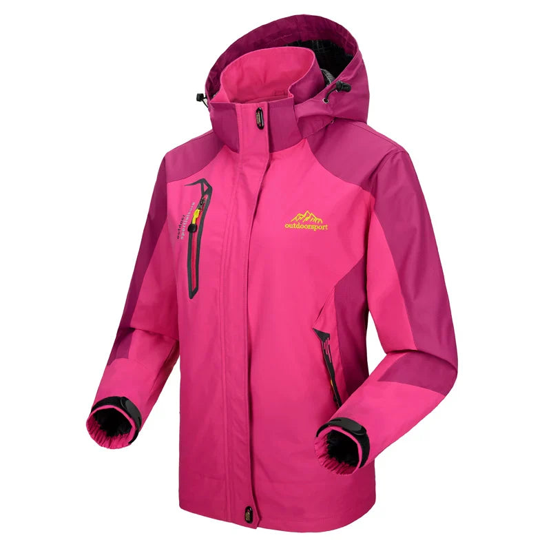 Women's Autumn Outdoor Jacket – Waterproof & Windproof for Hiking, Climbing, & Travel