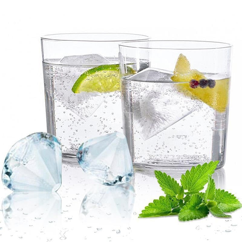 Vrimlo® Very Fancy Diamond Ice Cube Maker