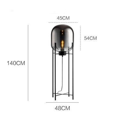 Lampada da terra nordica