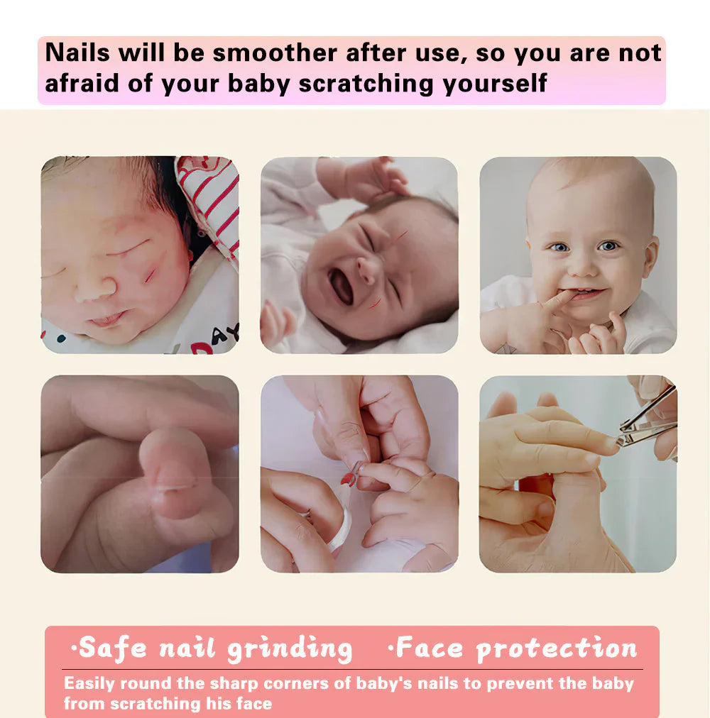 Baby Nail Trimmer™ - turvallisin tapa leikata vauvan kynnet!