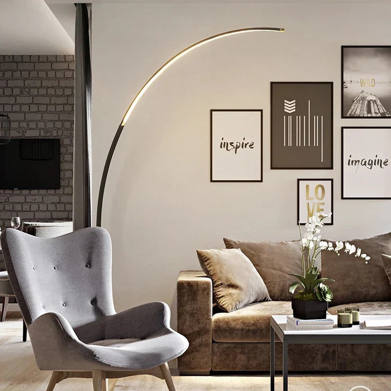 Halo Arc Led Floor Lamp