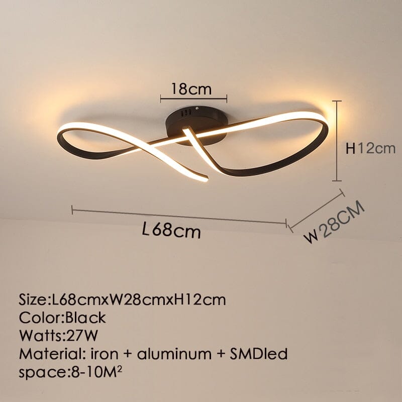 Bow Ceiling Light