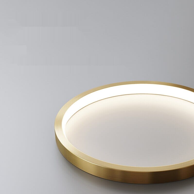 Moderne gouden ring hanglamp