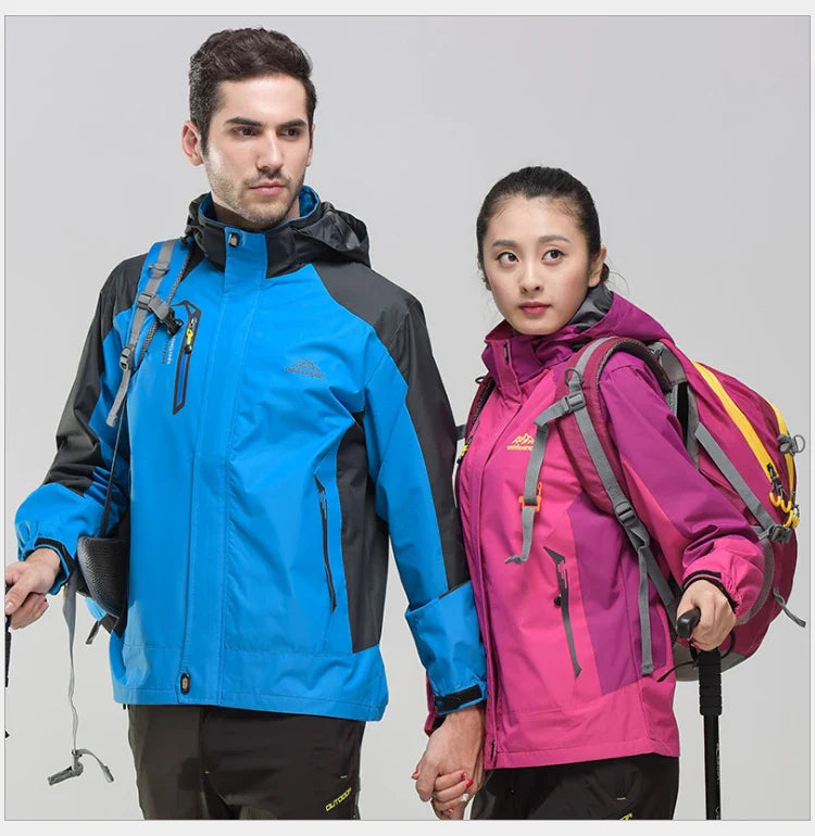 Women's Autumn Outdoor Jacket – Waterproof & Windproof for Hiking, Climbing, & Travel