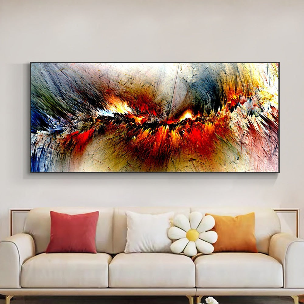 Vrimlo® Technicolor Dreams Canvas Paintings