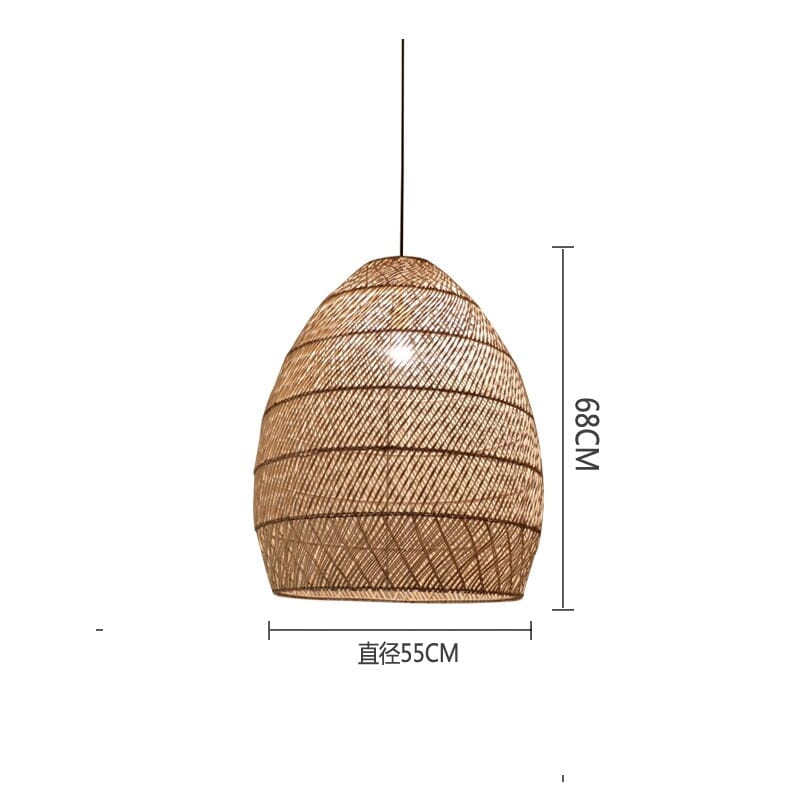 Sakura Rattan Pendants