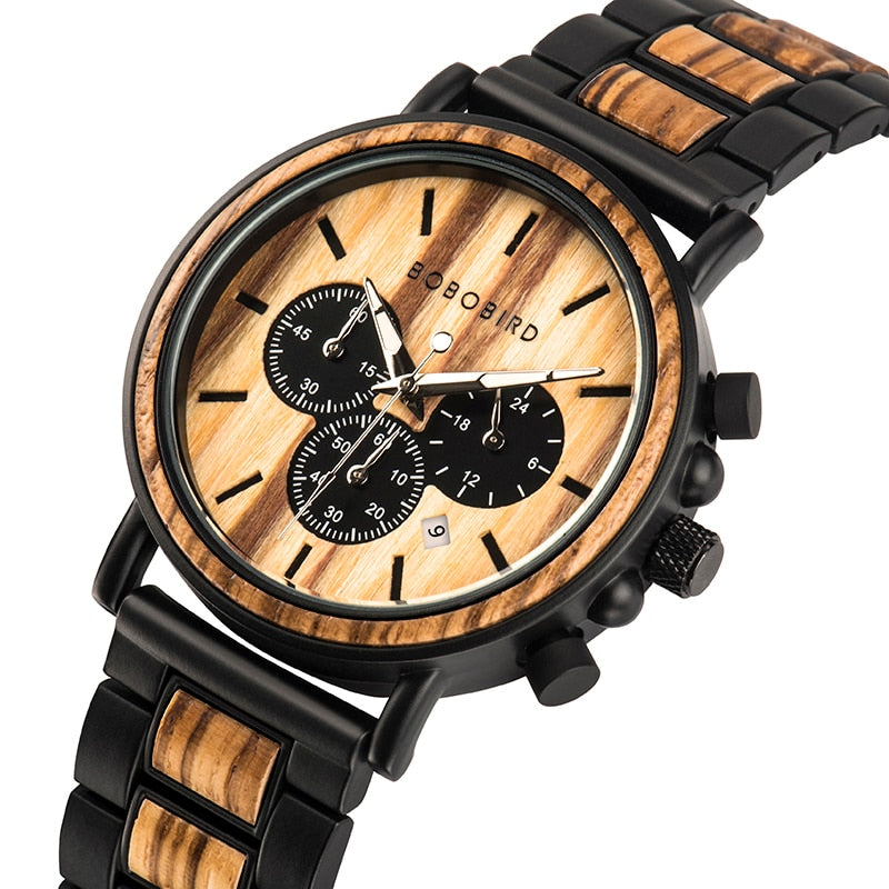 Orologio in legno BOBOBIRD