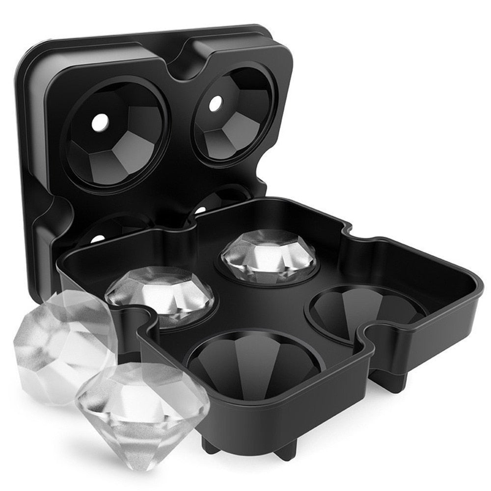 Vrimlo® Very Fancy Diamond Ice Cube Maker