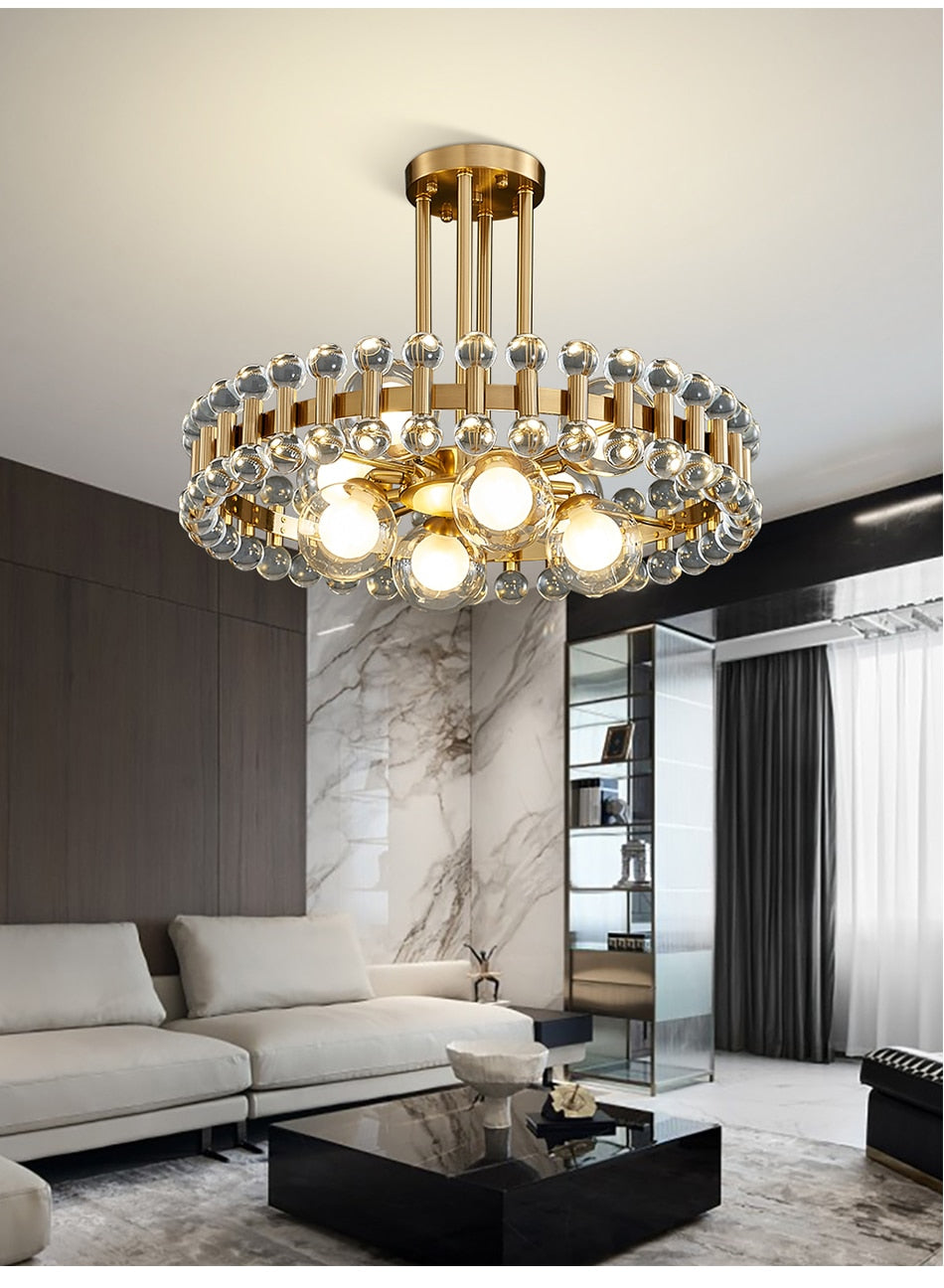 YLK Rarmaden Colorful Luxury crystal chandelier