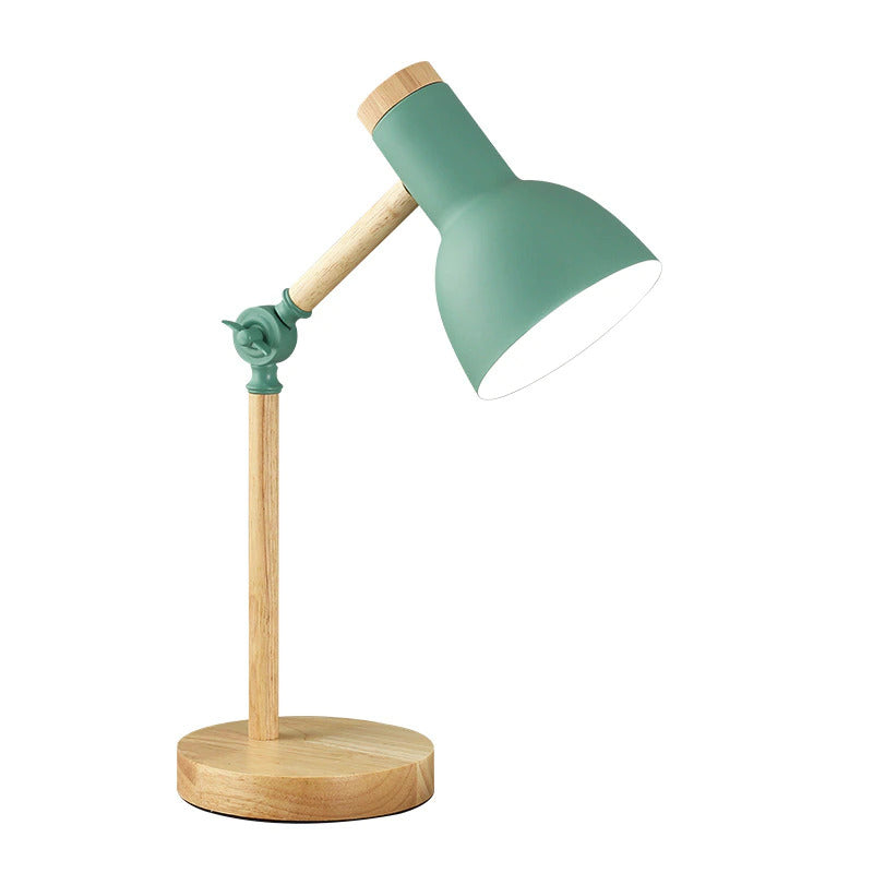 NordicGlow | Lampe de bureau scandinave en bois