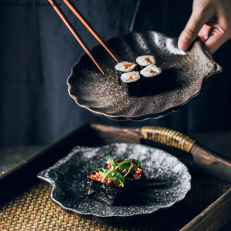 Assiette en céramique Sérénité de Coquillage