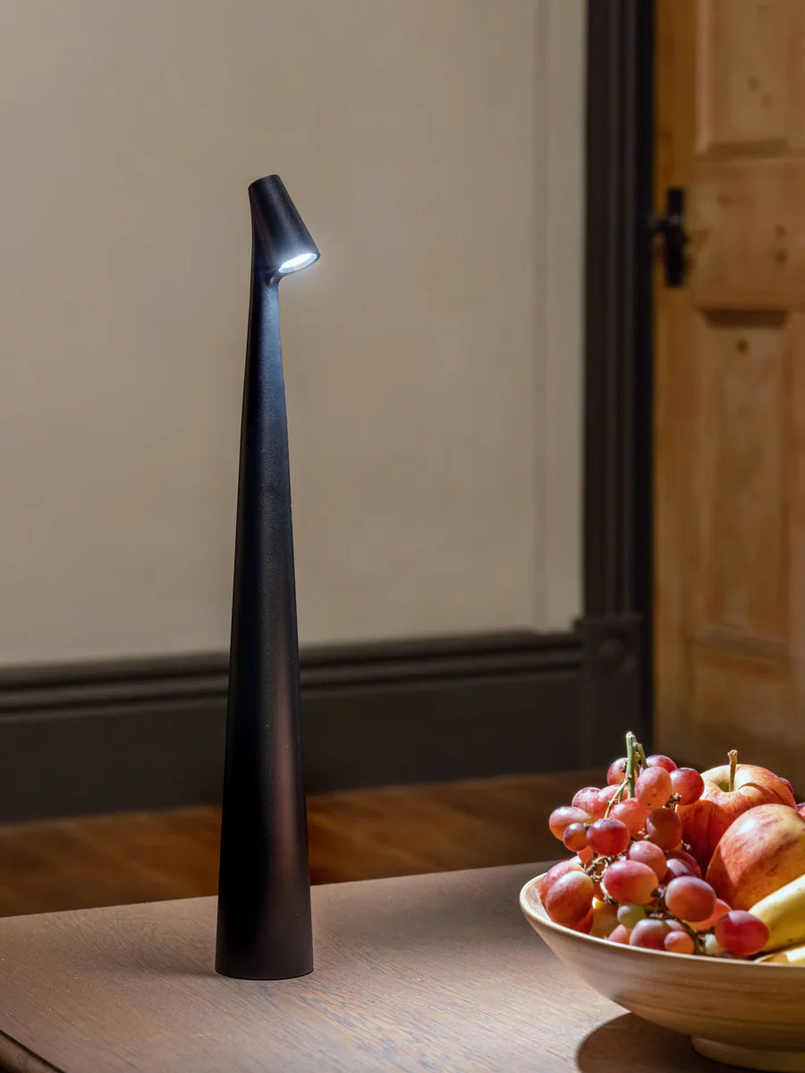 Lampada da tavolo dal design minimalista nordico | senza fili | GUIDATO | Lampada da lettura | Lampada da pranzo