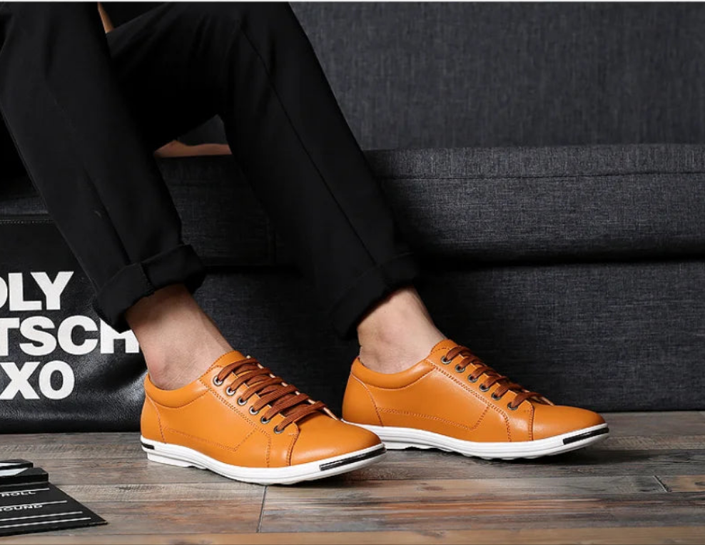 Swettenham Suede Leather Sneakers