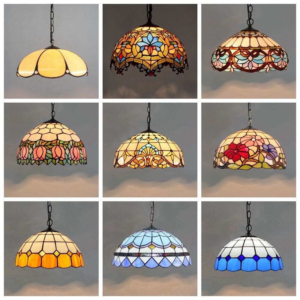 Vrimlo Stained glass lights