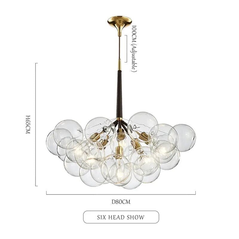 Ariya Glass Chandelier