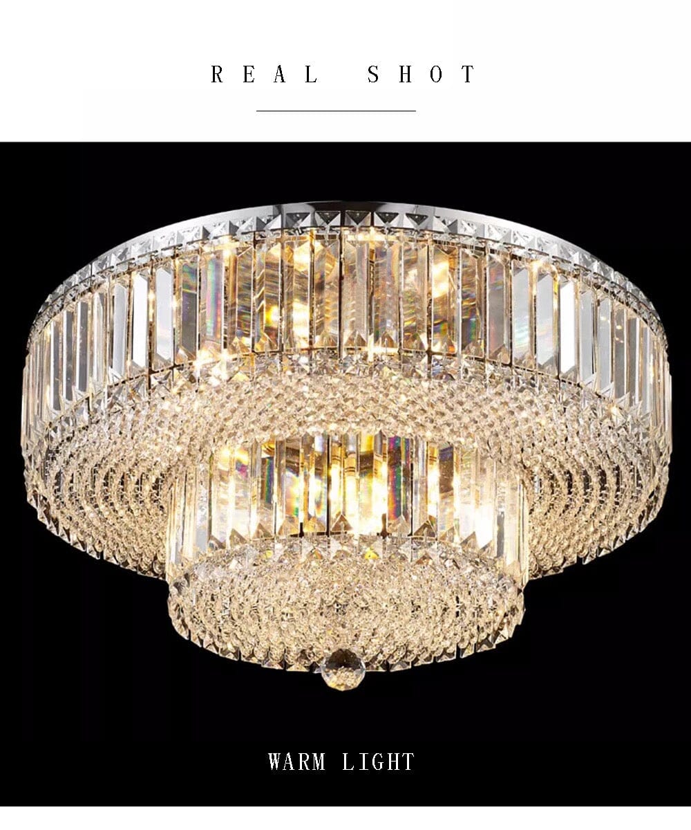 Chandelier en cristal Rosalina