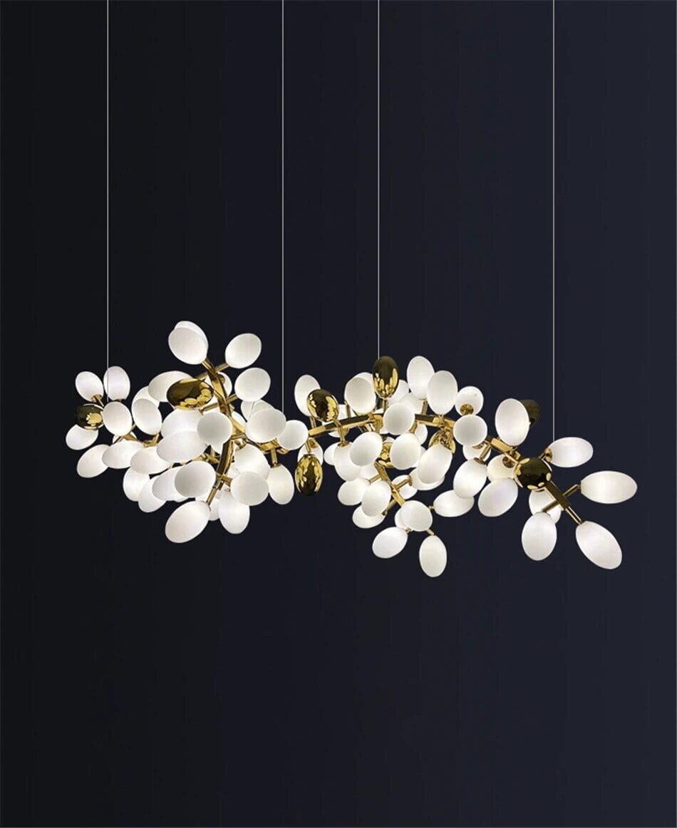 Golden Grape Vine Chandelier