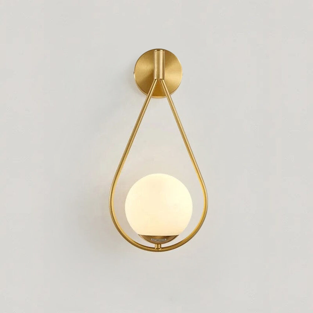 Golden Droplet Lamp