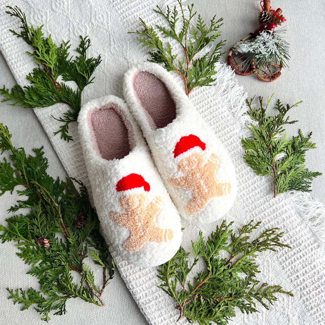 Chaussons de Noël joyeux