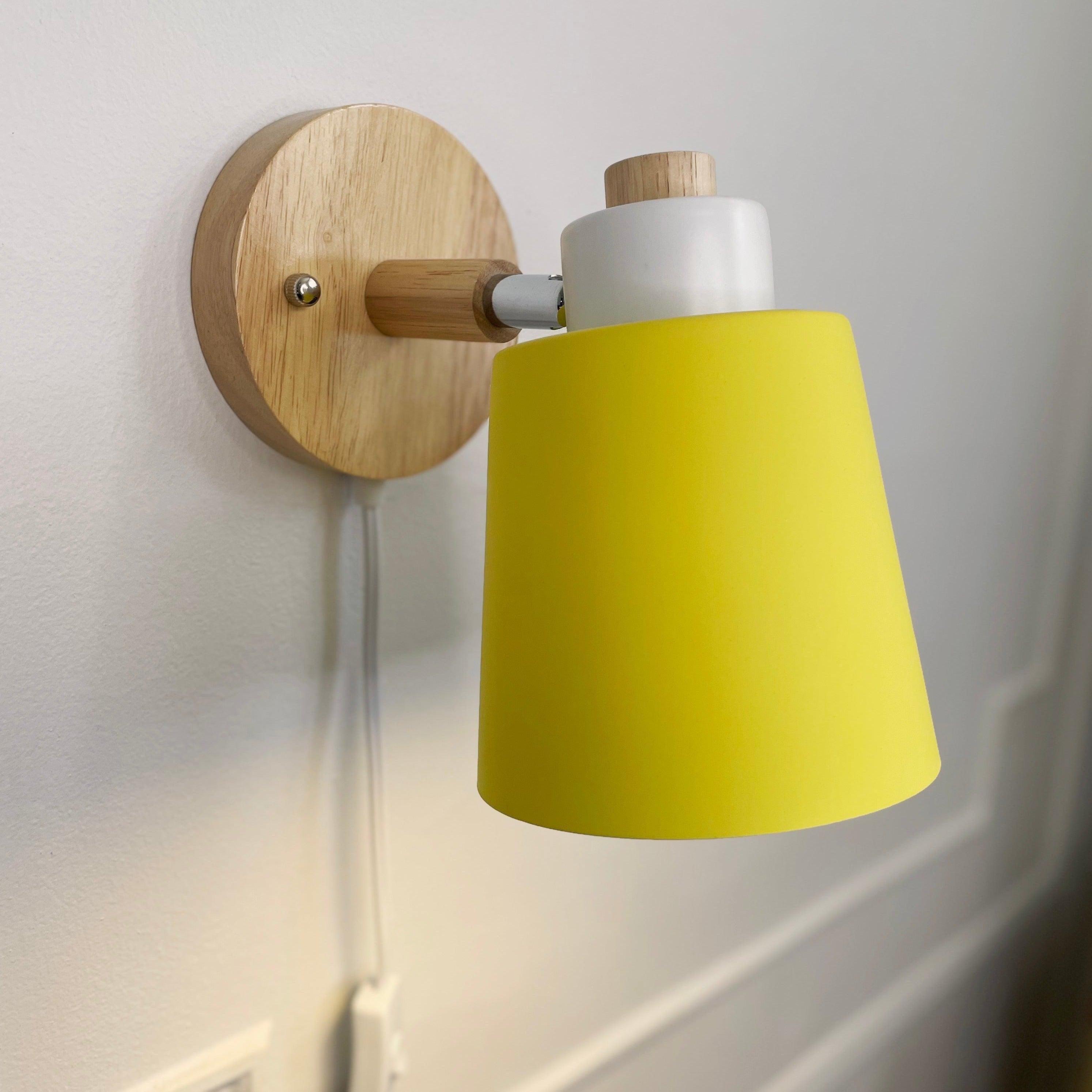 Rotating Reading Lamp with Plug