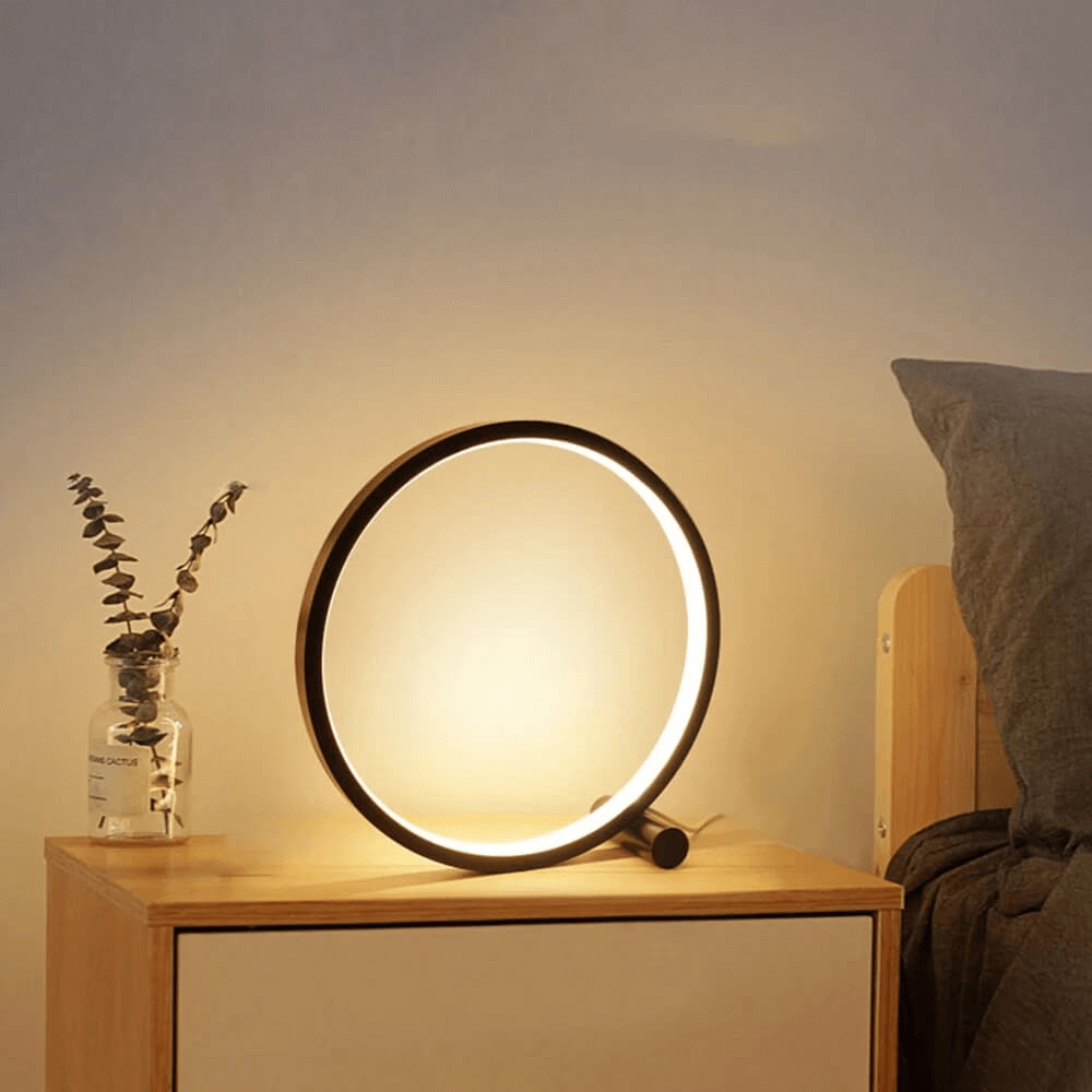 Prspctive Halo - Lampe de table minimaliste avec fonction tactile