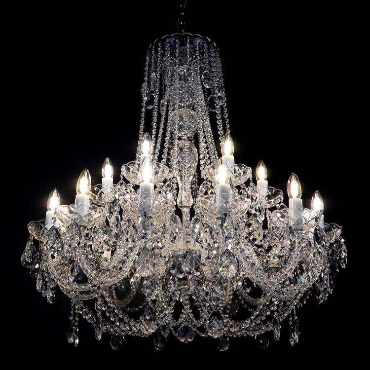 Classe Elevada Candelabro de Cristal