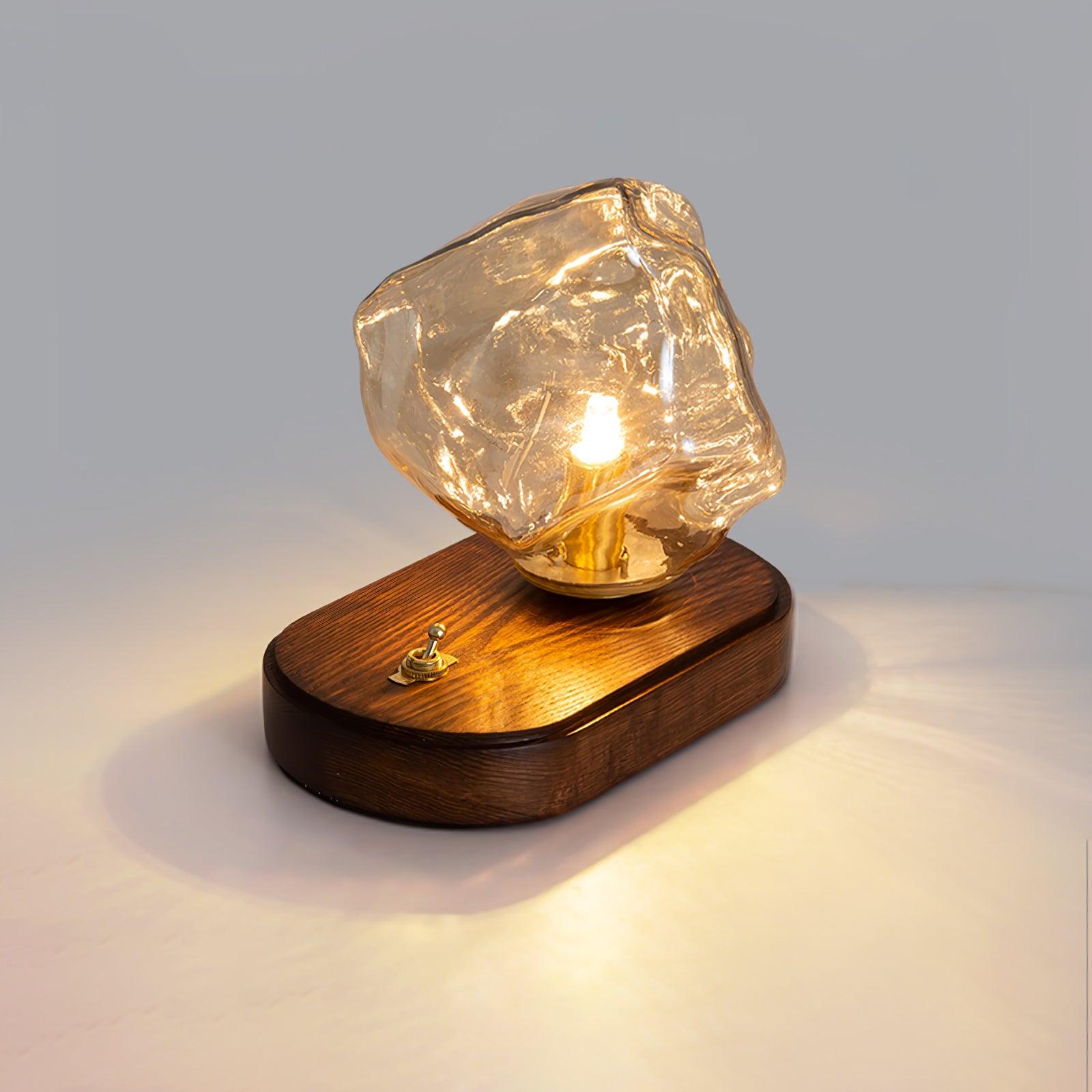 FrostedGlass - Sophisticated Table Lamp