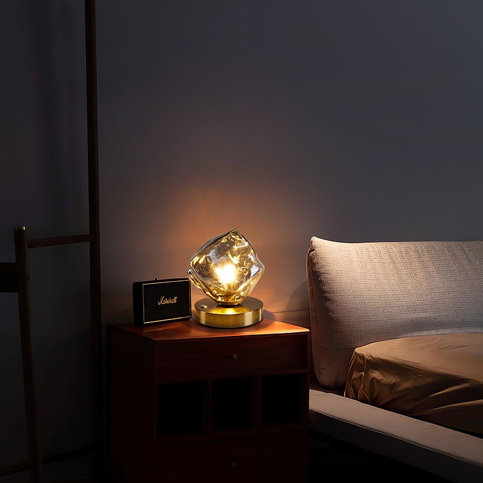 FrostedGlass - Sophisticated Table Lamp