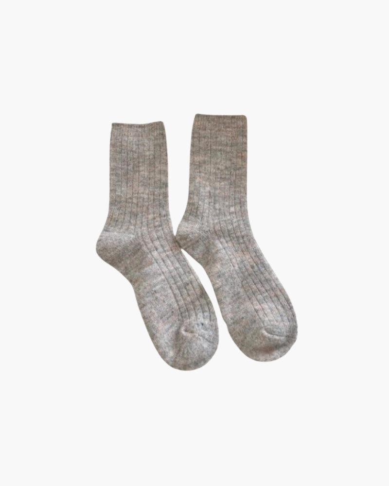 Chaussettes douillettes en cachemire