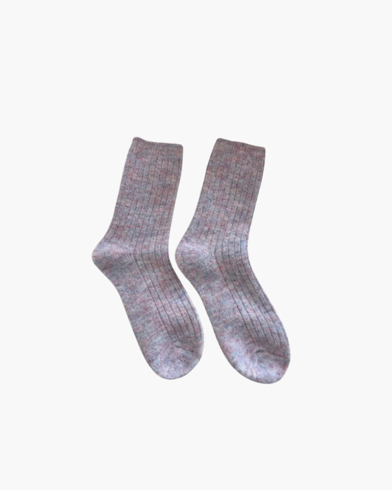 Chaussettes douillettes en cachemire