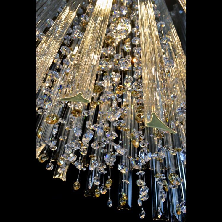 Infinity Crystal Chandelier