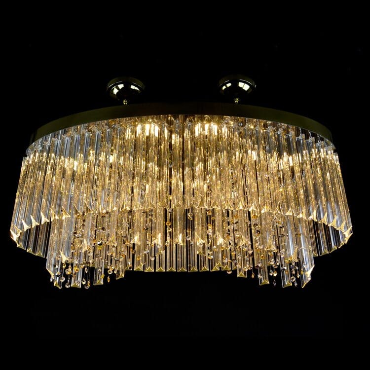 Chandelier en cristal infini