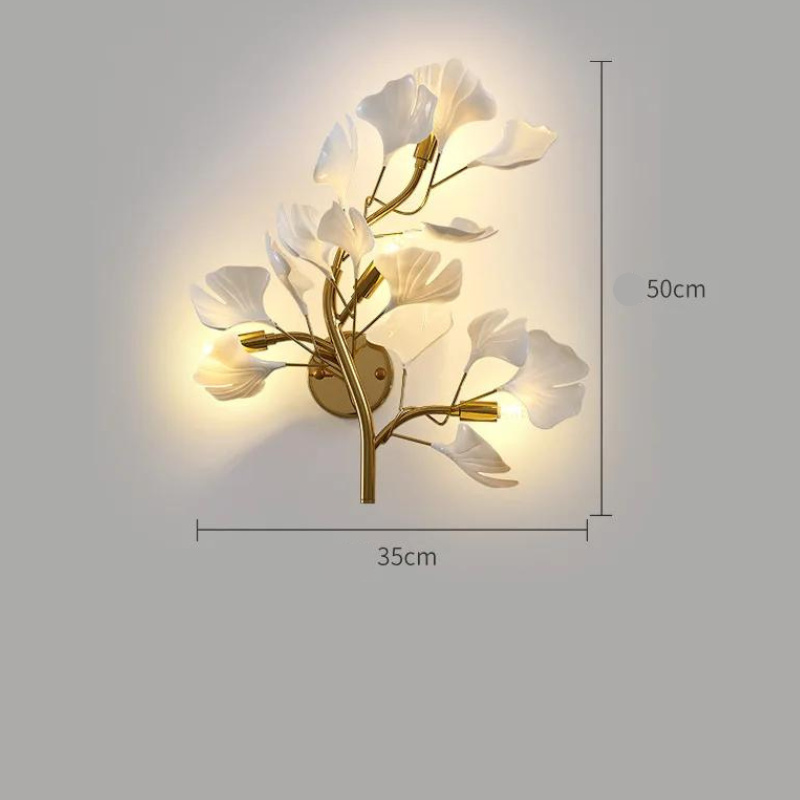 Jasmine Leaf Wall Lamp