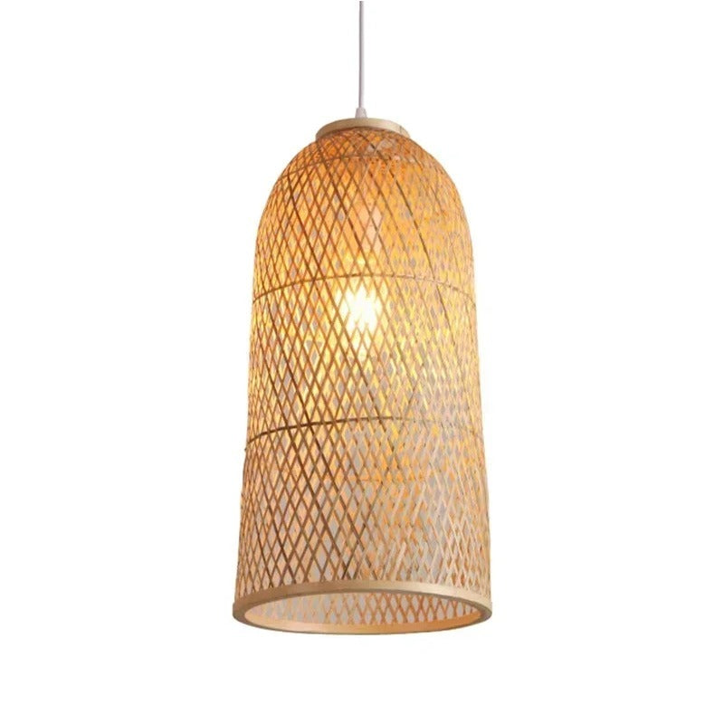 Elegant Bamboo Pendant Lamp