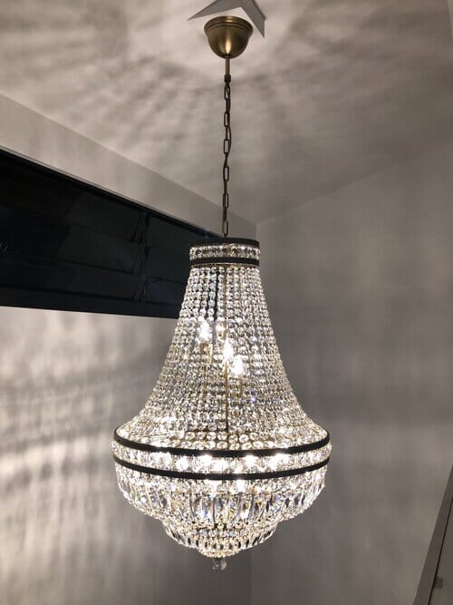 Chandelier en cristal Kingston